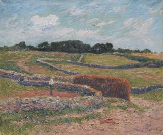 Henry Moret - Ouessant, les murets des champs