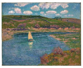 Henry Moret - Rivière de Pont Aven, Finistère