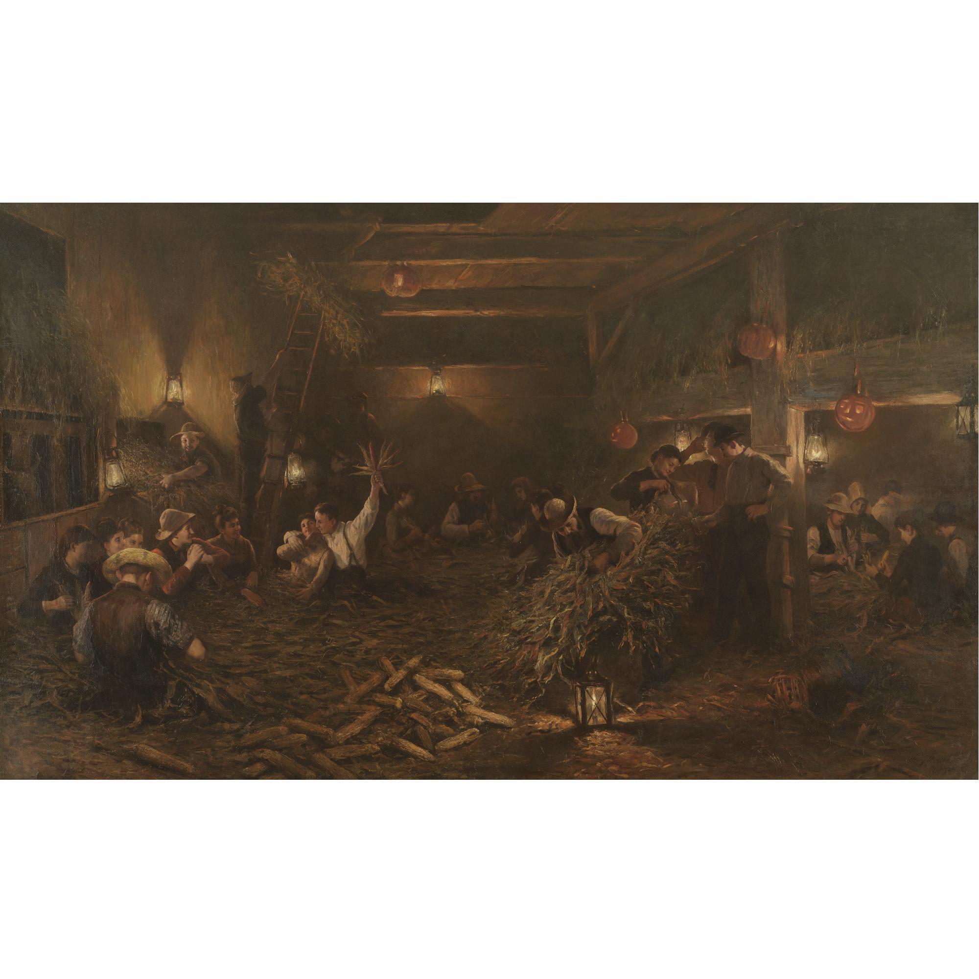 Henry Mosler - The Husking Bee