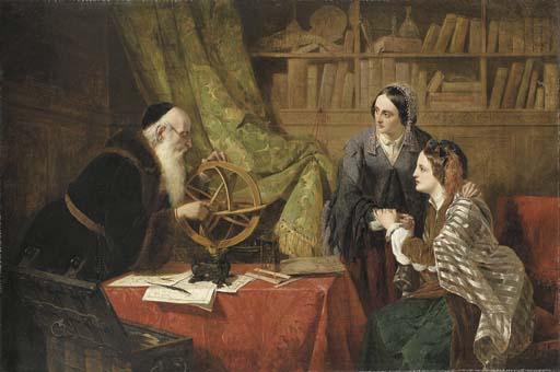 Henry Nelson O\'Neil, A.R.A. - Consulting the astrologer