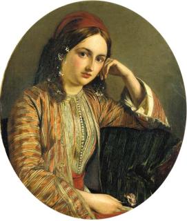 Henry Nelson O\'Neil, A.R.A. - The Sultana