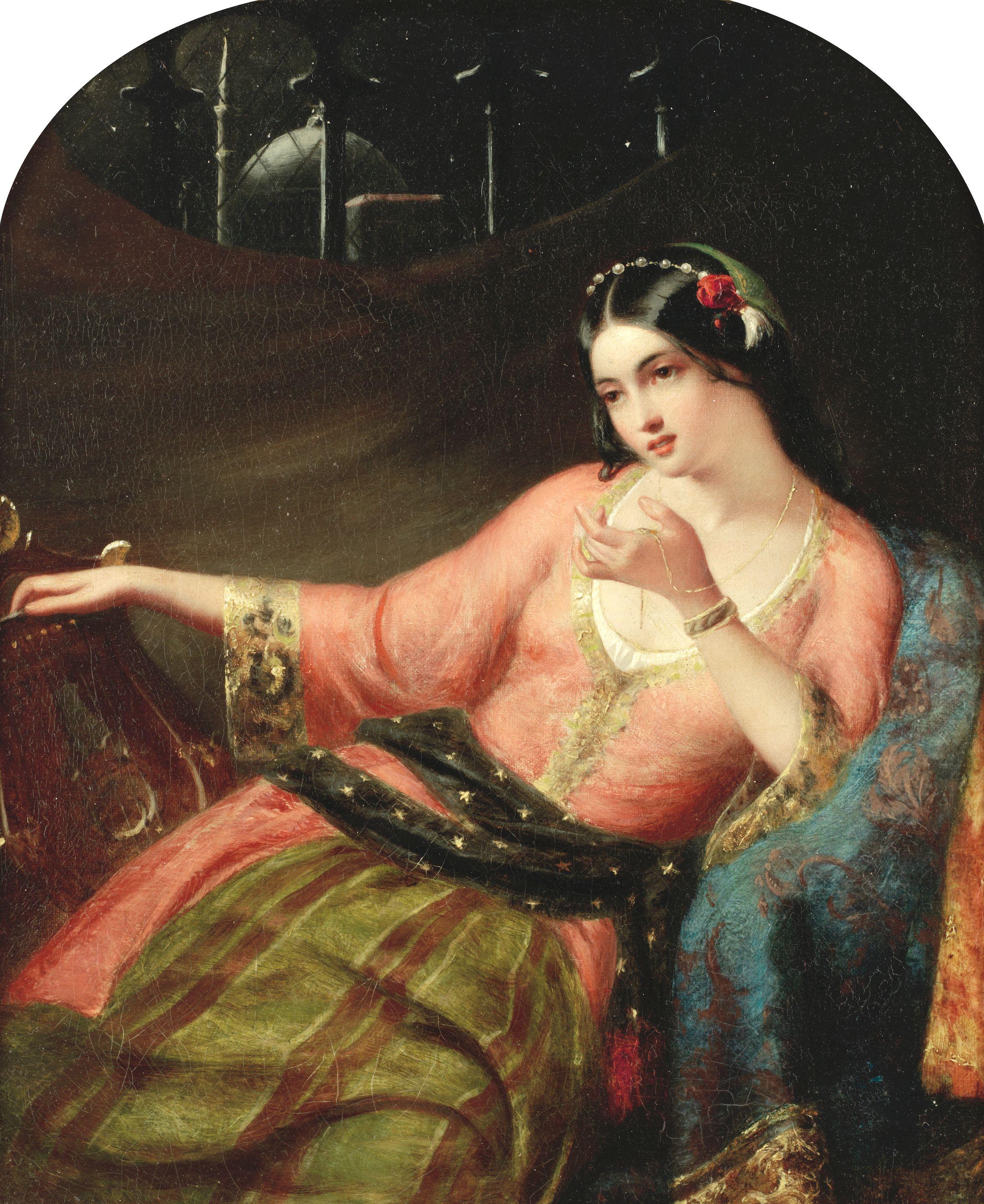 Henry Nelson O\'Neil, ARA - In The Harem