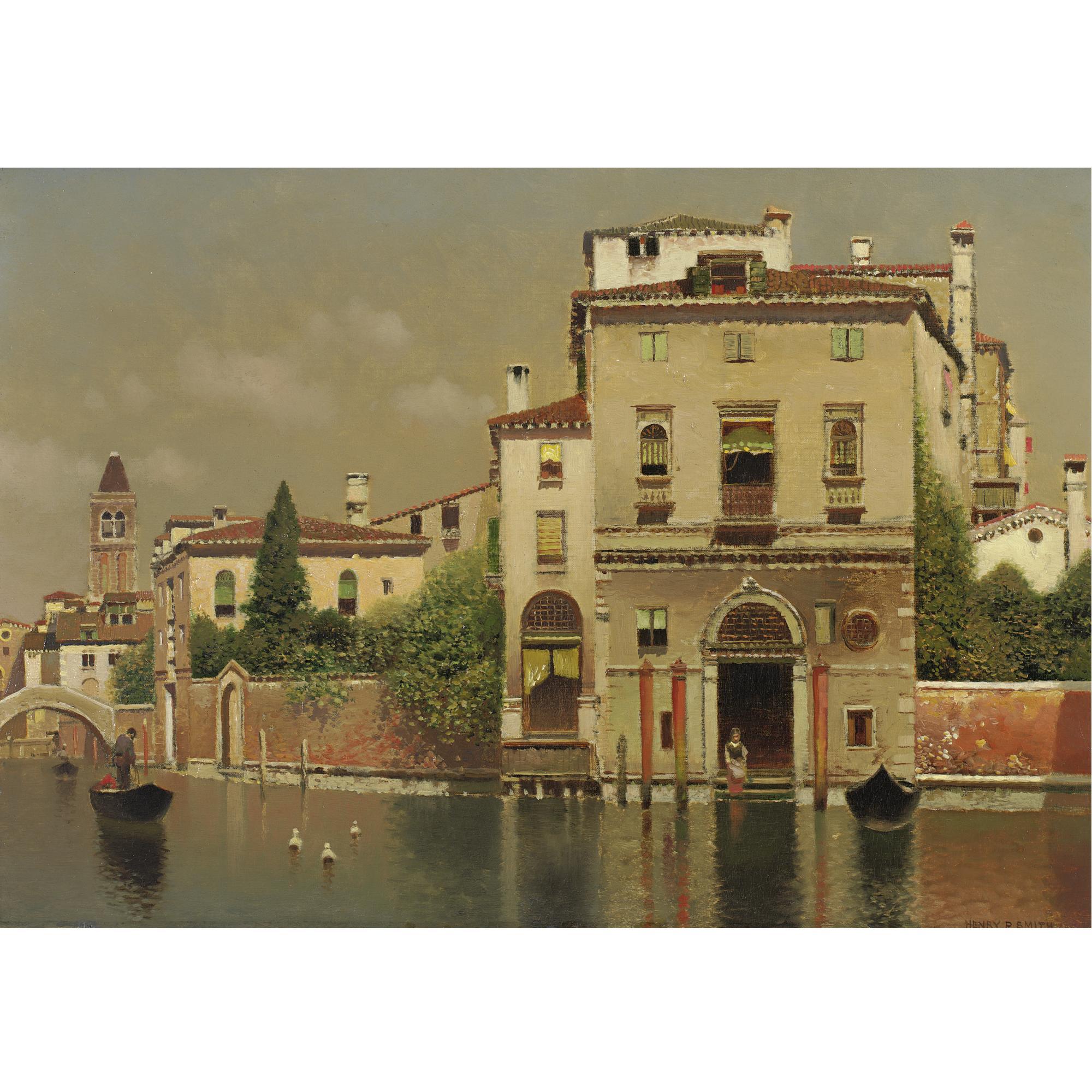 Henry Pember Smith - A Sultry Day In Venice