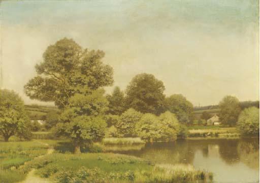 Henry Pember Smith - Mid-Summer Landscape, Connecticut