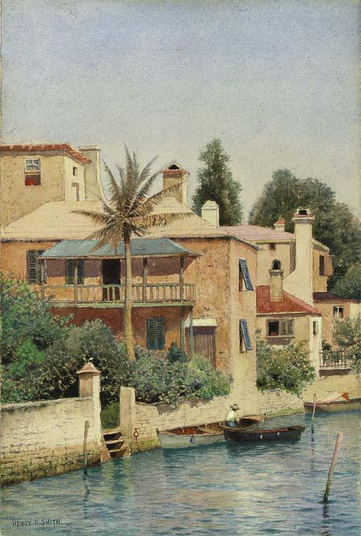Henry Pember Smith - Morning at Hamilton--Bermuda