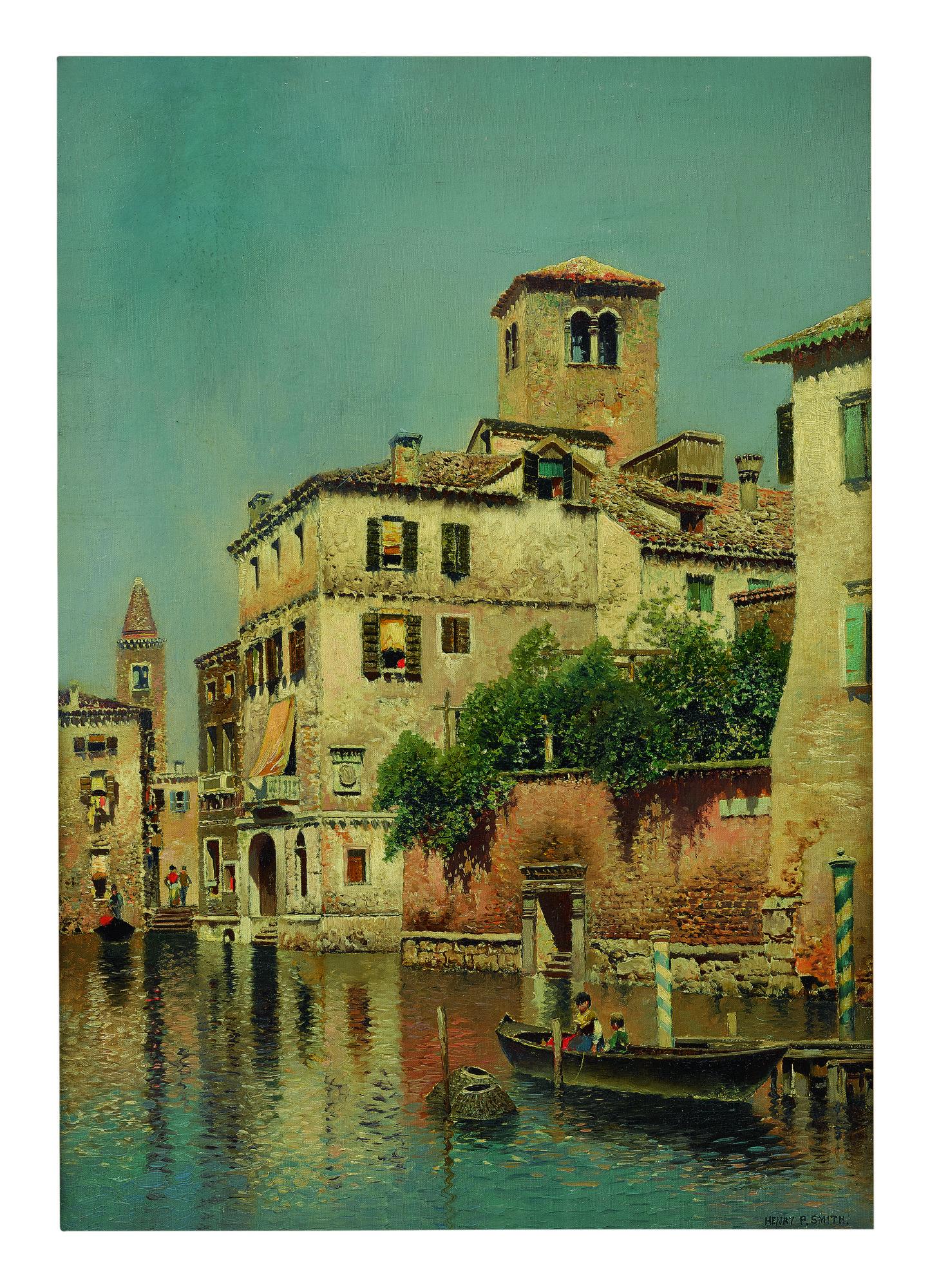Henry Pember Smith - Venetian Canal