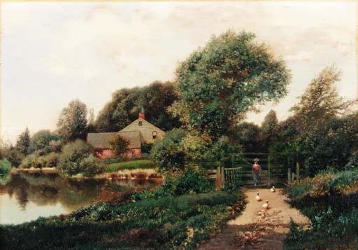 Henry Pember Smith - Walking with the Ducks