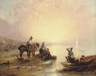 Henry Perlee Parker - Sunrise, the morning catch