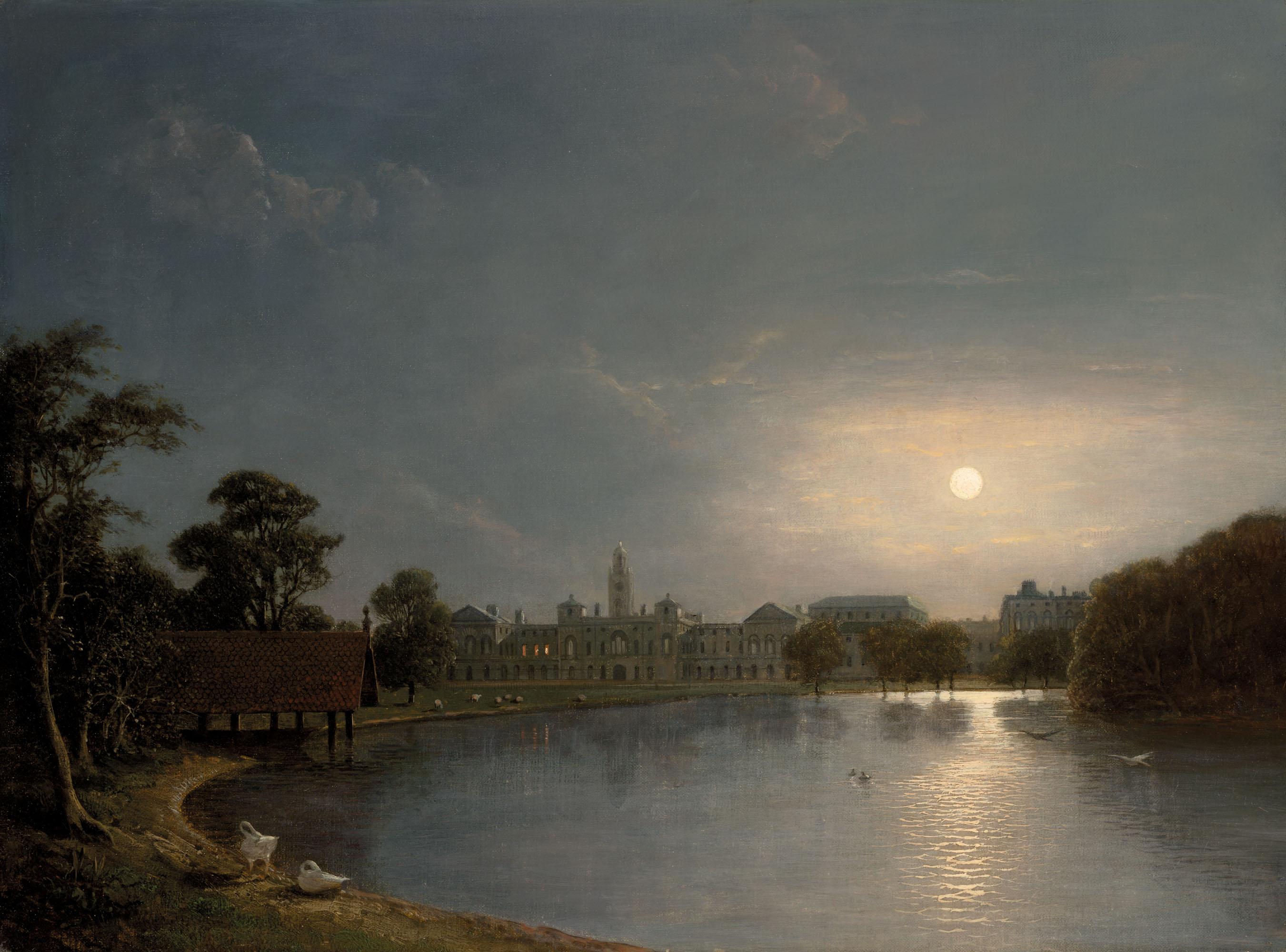 Henry Pether - Horseguards Parade from St James\'s Park
