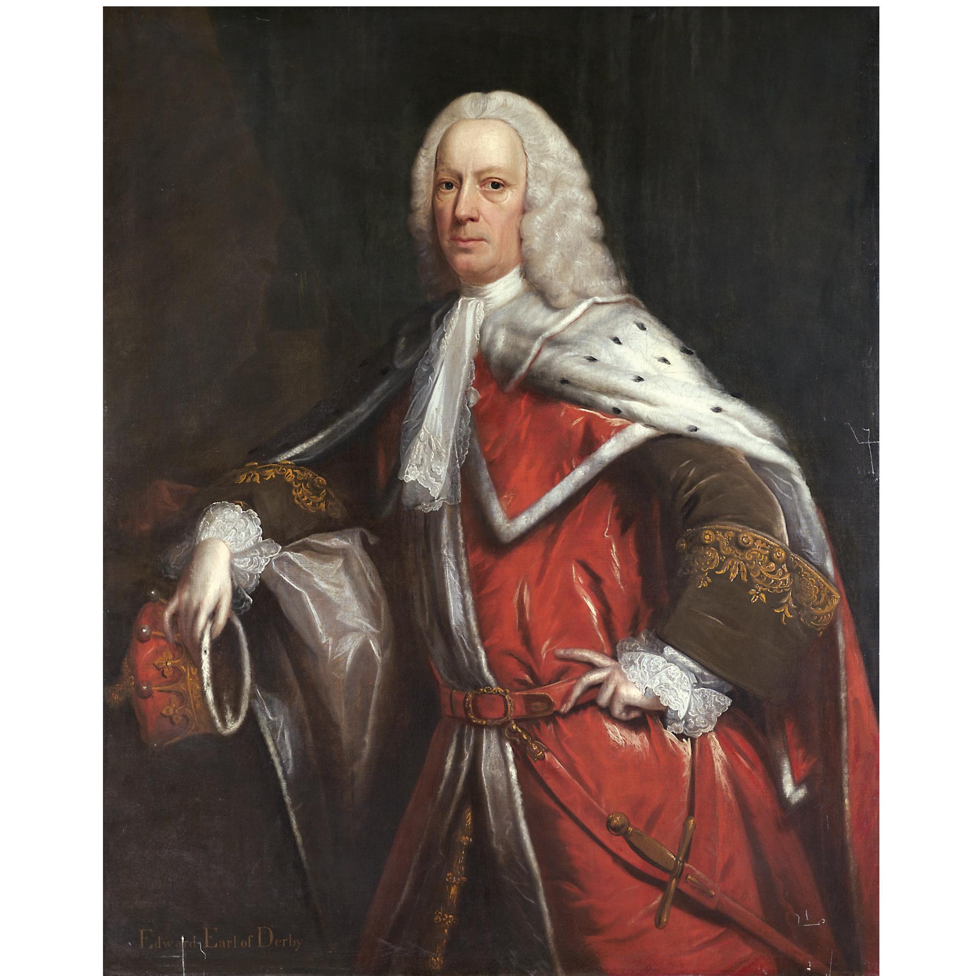 Henry Pickering - Portrait Of Edward, 11Th Earl Of Derby