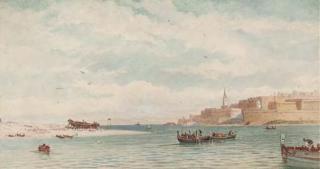 Henry Pilleau - The fort city of Valleta, Malta