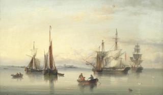 Henry Redmore - Calm day on the Humber