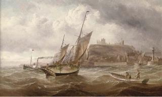 Henry Redmore - Running Into Whitby On The Tide