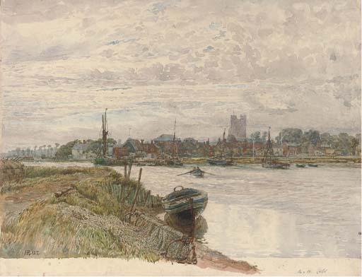 Henry Robertson, A.R.E. - A Sussex Harbour