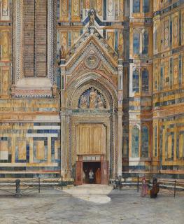 Henry Roderick Newman - Porta dei Canonici, Duomo, Florence