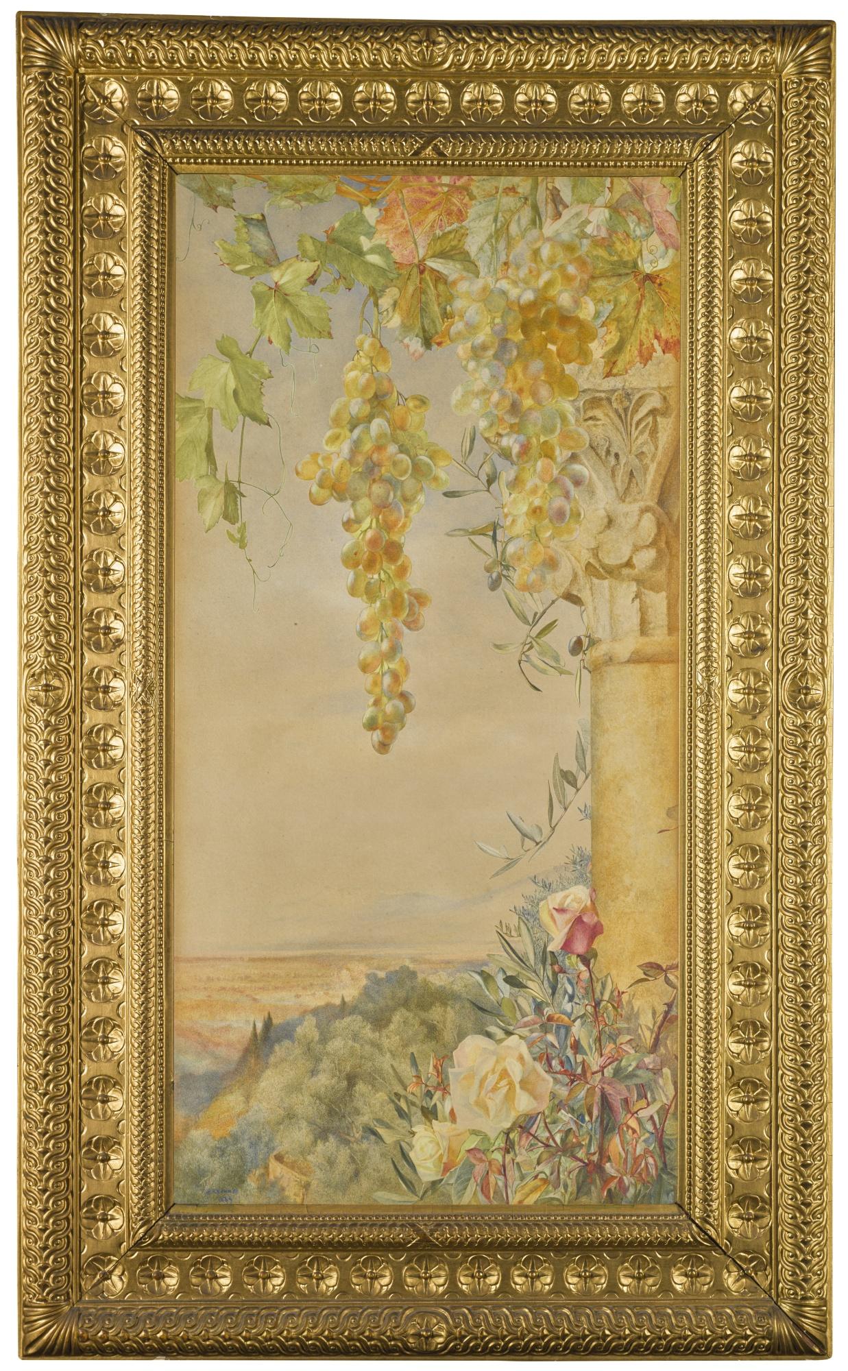 Henry Roderick Newman - Roses, Grapes And Olives