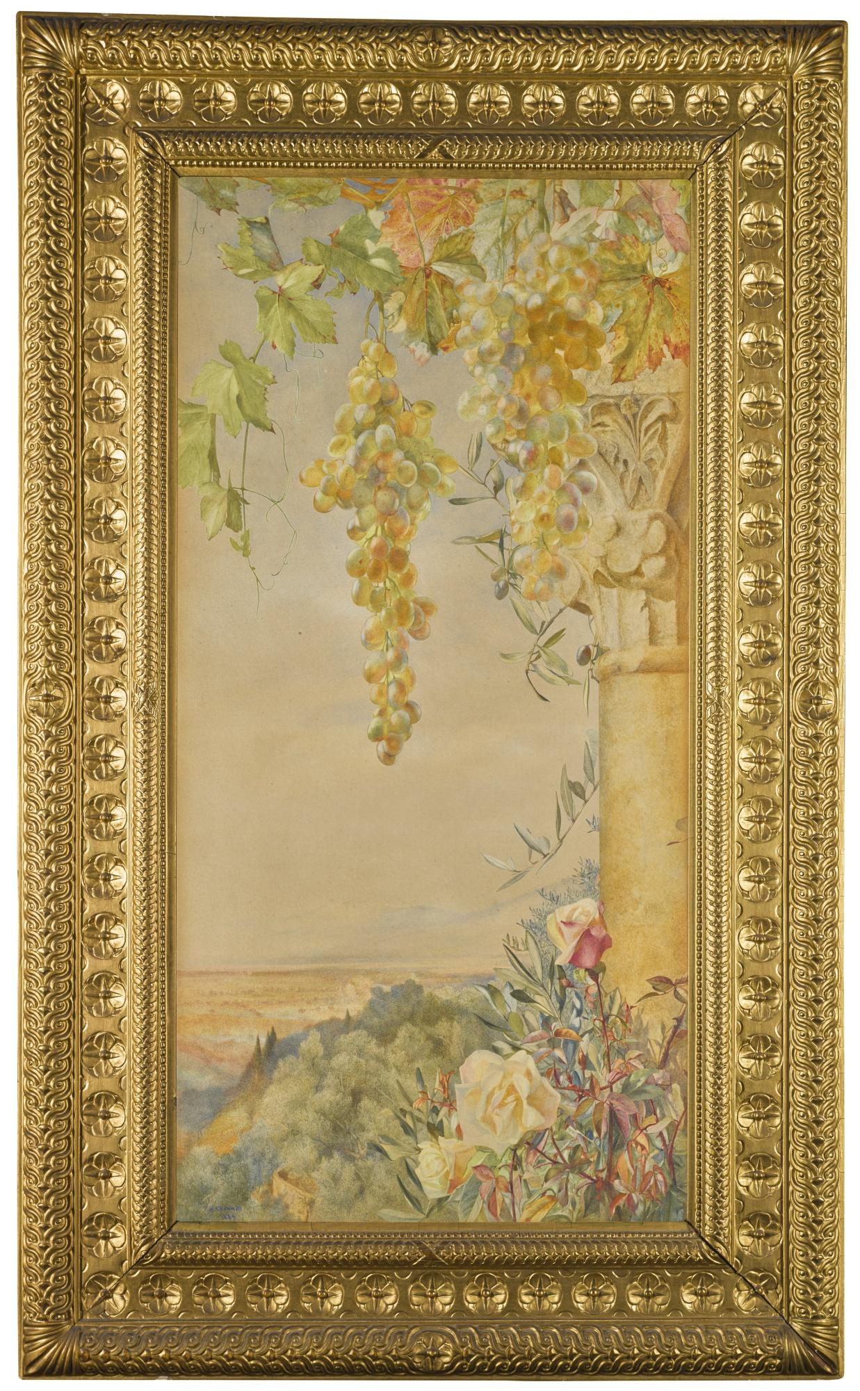 Henry Roderick Newman - Roses, Grapes And Olives
