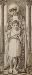 Henry Ryland, RI - The Virgin and the young Christ
