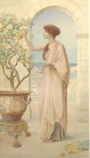 Henry Ryland - The Orange Tree