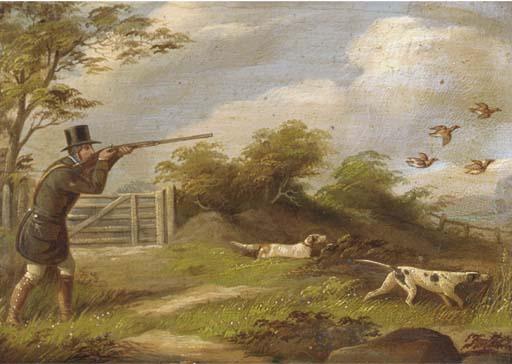 Henry S Cottrell - Partridge shooting