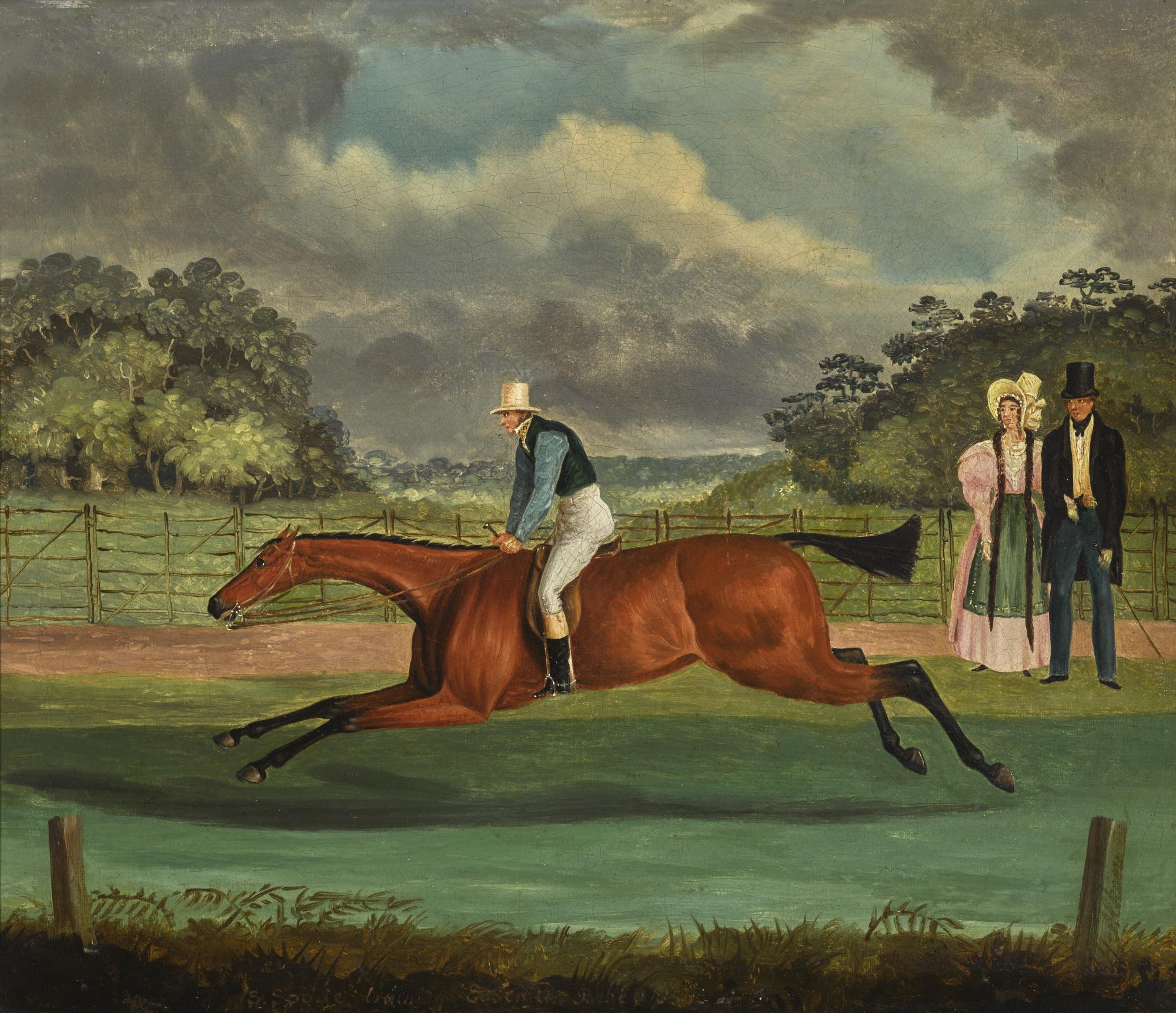 Henry Samuel Alken Jnr - S. Spode Training Eastern Bere