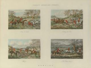 Henry Samuel Alken Jun. - Fore\'s Sporting Scraps: Three Plates