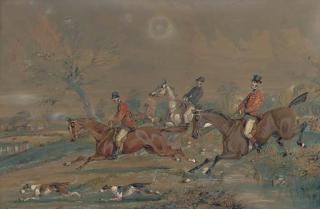 Henry Samuel Alken, Jun. - In sight of the quarry; and In full cry! (illustrated)