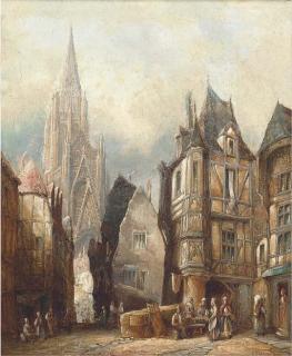 Henry Schafer - St. Maclou, Rouen