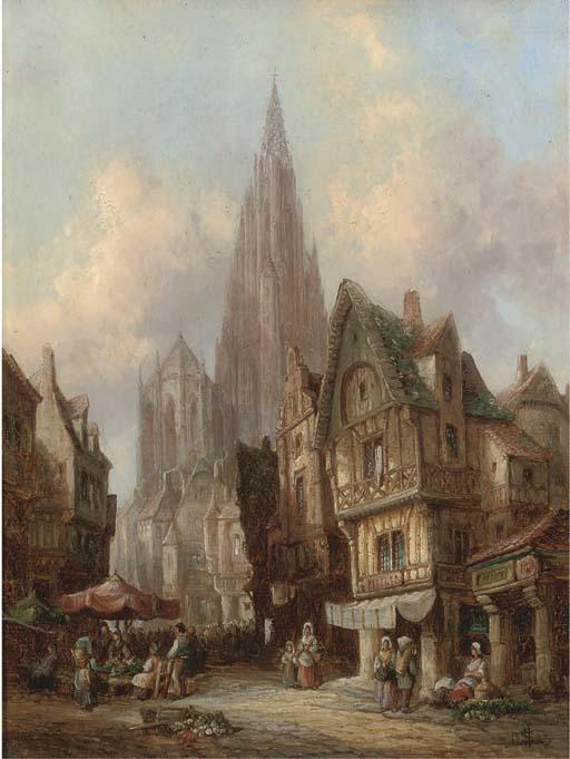 Henry Schafer - Strassburg, Alsace; Mayence, On The Rhine