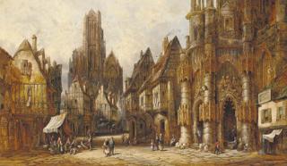 Henry Schafer - The Old Monastery, Cologne