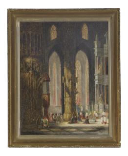 Henry Schaffer - Scenes in the Church of San Miguel, Xeres de la Fronterra