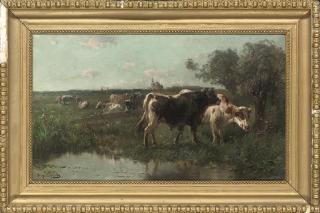 Henry Schouten - Cattle by a river