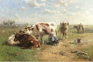Henry Schouten - Milking the cows