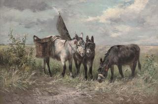 Henry Schouten - The fisherman\'s donkeys