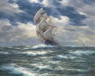 Henry Scott, F.R.S.A. - The evening race home