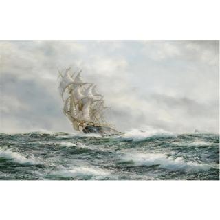 Henry Scott R.S.A. - Clipper Flying Cloud