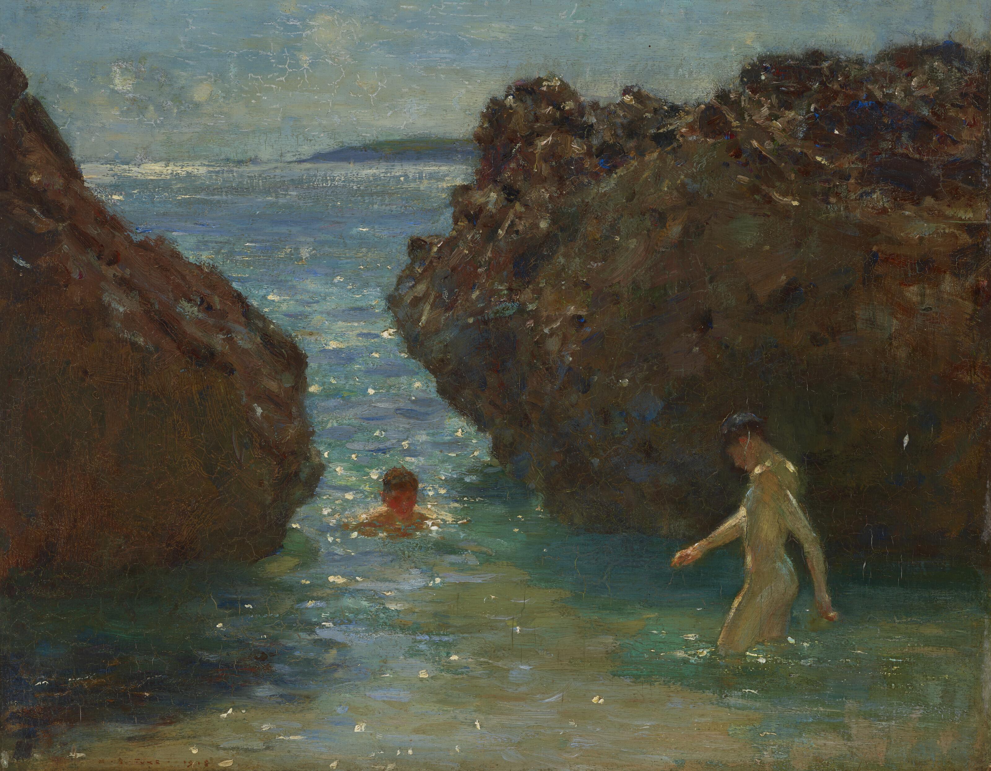 Henry Scott Tuke, R.A., R.W.S. - Bathers