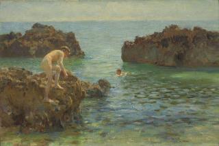 Henry Scott Tuke, R.A., R.W.S. - Boys bathing