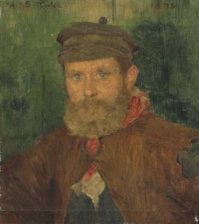 Henry Scott Tuke, R.A. - Neddy Hall, a fisherman