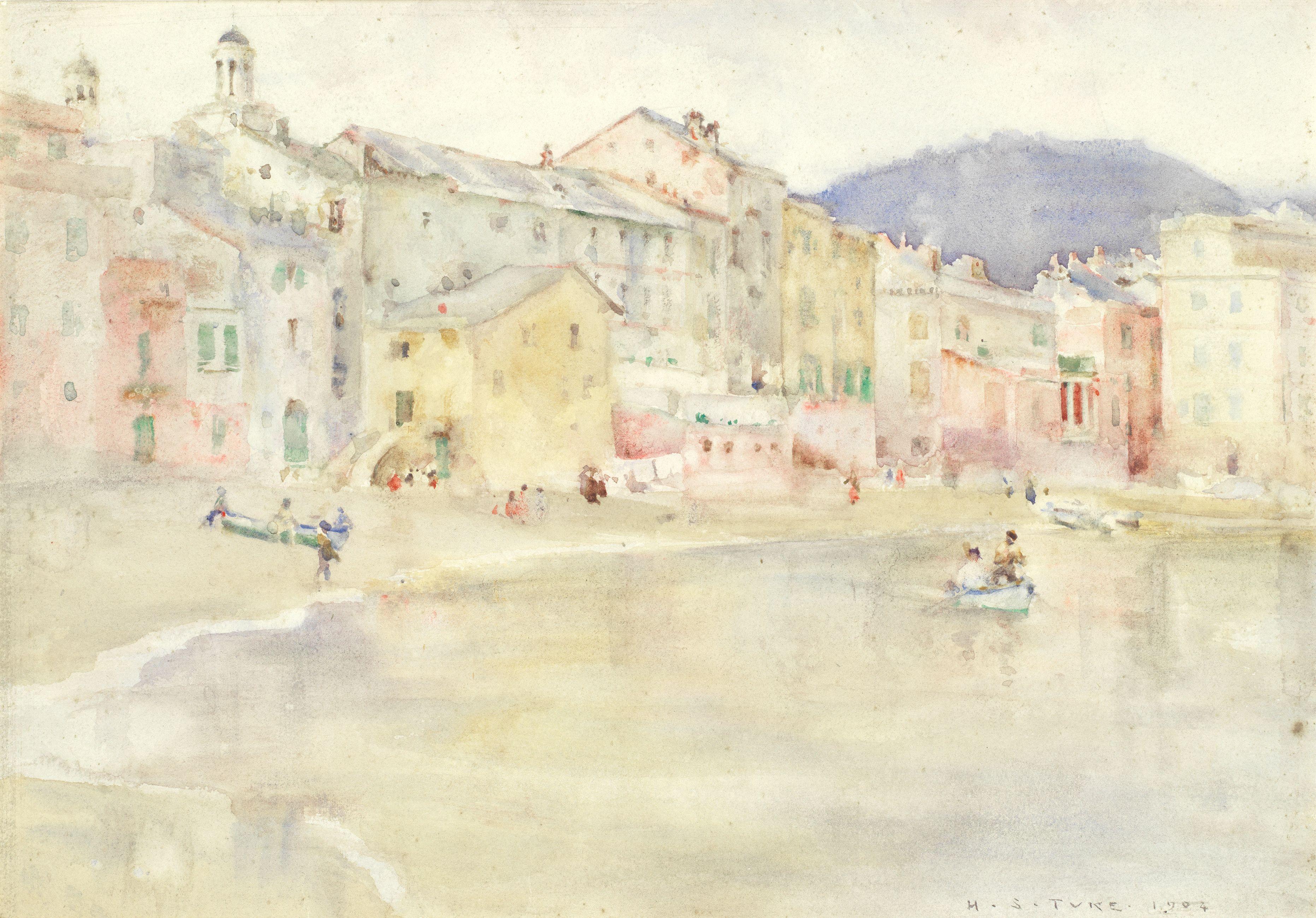 Henry Scott Tuke, RA, RWS - St Tropez