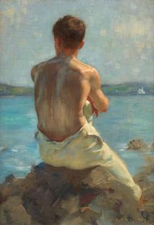 Henry Scott Tuke, RA, RWS - The Lighthouse