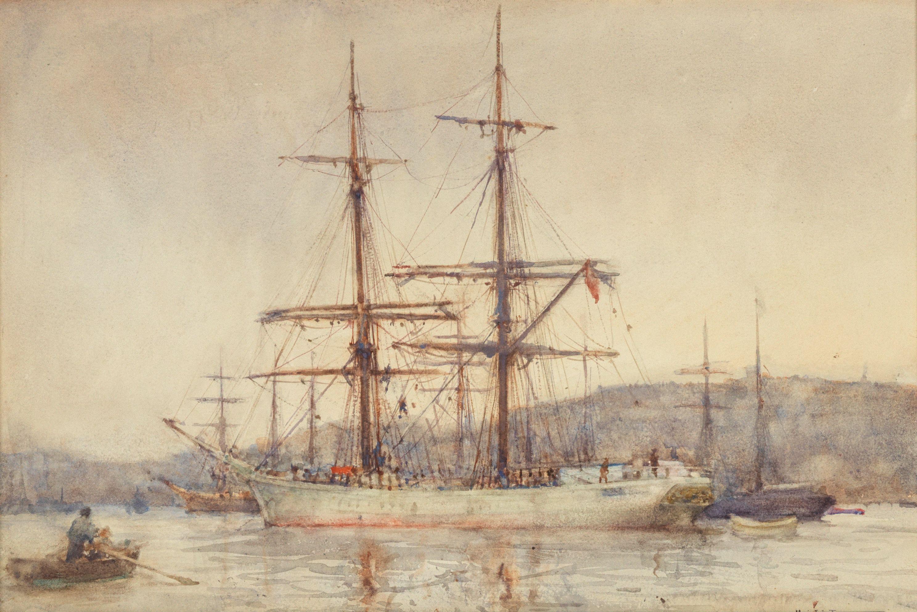 Henry Scott Tuke, RA, RWS - The White Brig