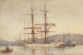 Henry Scott Tuke, RA, RWS - The White Brig