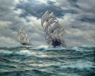 Henry Scott - The clipper ship Loch Etive