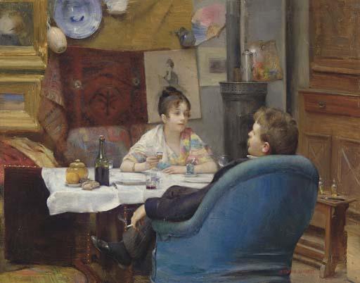 Henry Siddons Mowbray - Studio Lunch