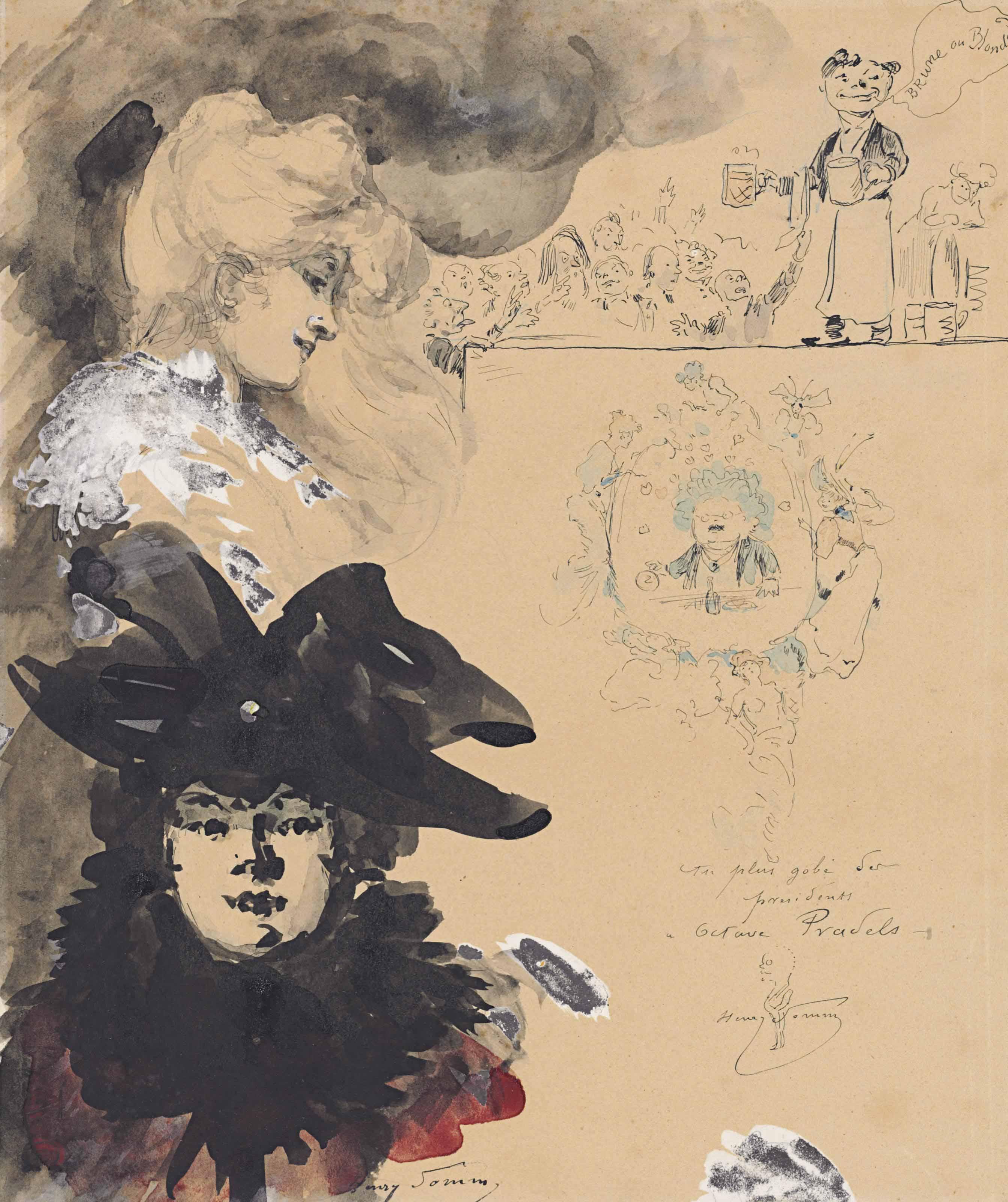 Henry Somm - Brune ou Blonde?