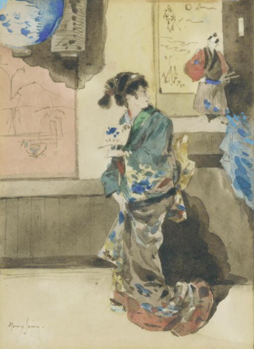 Henry Somm - La Japonaise