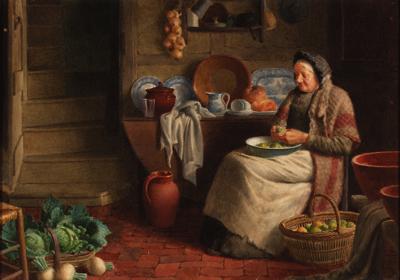 Henry Spernon Tozer - Apples, cabbages and swedes