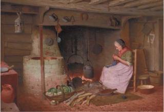 Henry Spernon Tozer - By the fire