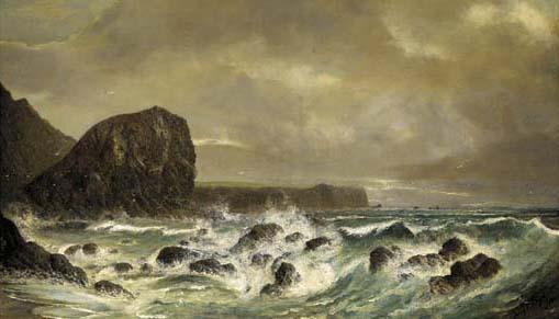 Henry Spernon Tozer - The Lyon Rock, Cornwall